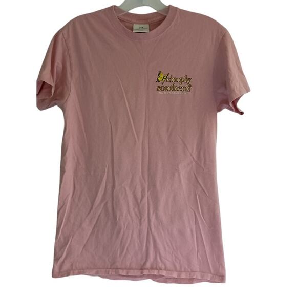 Simply Southern pink cow life is tough design T shirt women's small - Picture 2 of 6